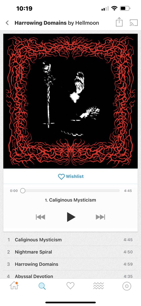 Go over to hellmoon666 Bandcamp listen and purchase the new album by Hellmoon. And also support his art at Rotting_reign Instagram