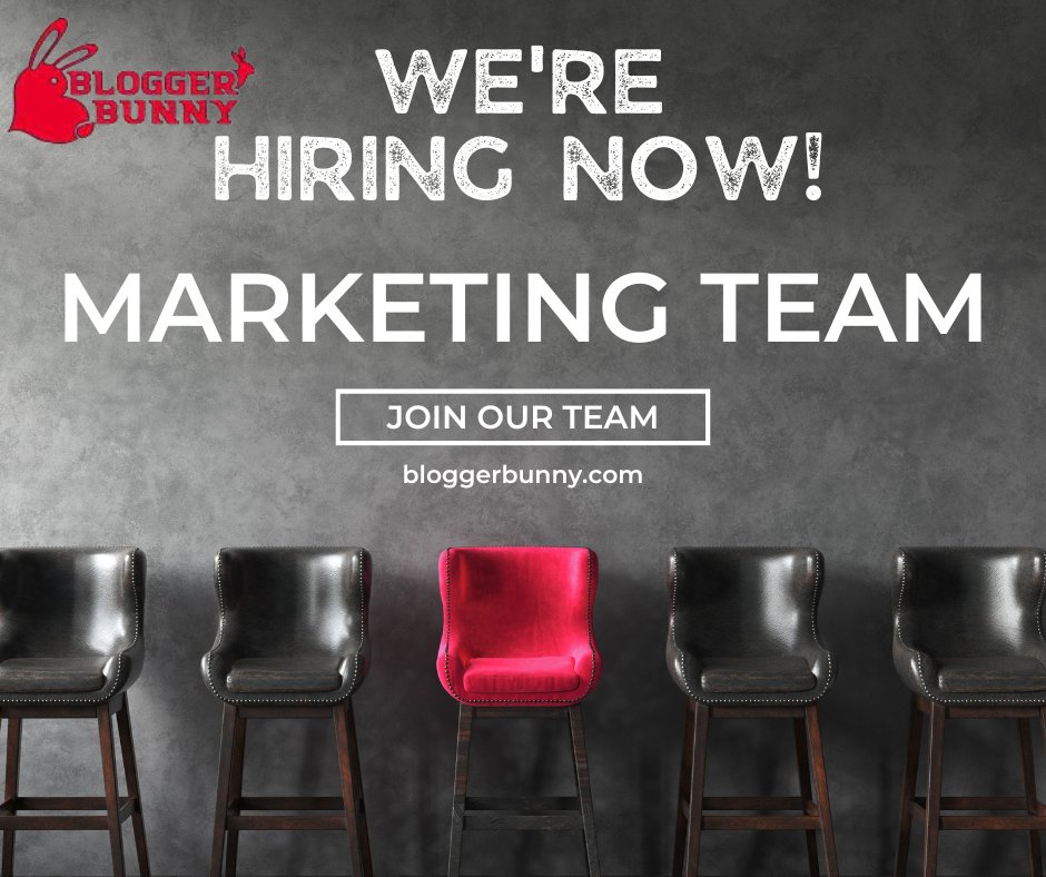BloggerBunny's tweet photo. Join us and see yourselves become the best in the business. 
contact: bloggerbunny@gmail.com
#JobSummit2022 #jobsummit #internship https://t.co/eeE5Dla1V7