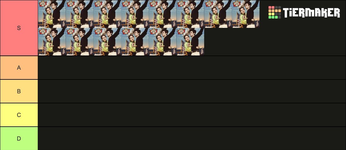 hazykh13's tweet photo. NFR @LanaDelRey songs ranked on tier ranker https://t.co/kspCaPRqA7