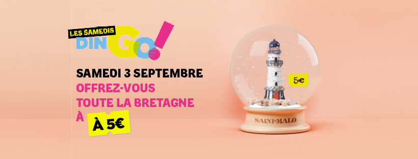 aurelie_flahaut's tweet photo. Un bon plan à la @SNCF pour demain 
#SamedisDingo 
L'offre vous permet de #Voyager tous les 1er samedis du mois sur les @TERBreizhGo pour 5€, et c'est valable pour tous, partout en Région #Bretagne !
Billets disponibles 
https://t.co/cRtyoxi07D https://t.co/Vey49gi12y