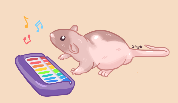 Sukiyama's tweet photo. I know is already September but I'm sure Neil would still banging out the tunes wherever he is ~ <3
#ratmeme #cuteart #rat https://t.co/clTbu6MsY6
