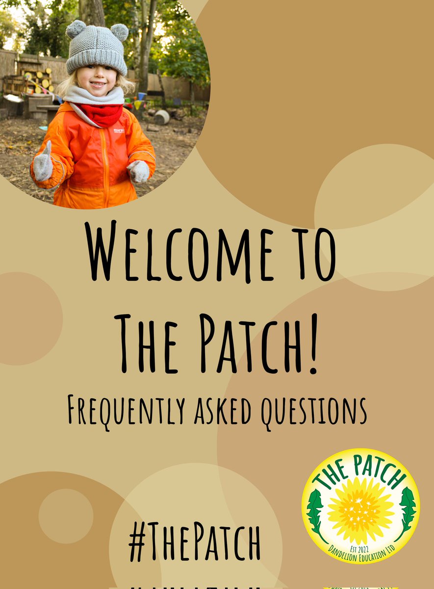 dandelioneducat's tweet photo. In celebration of The Patch opening this month, we're sharing answers to some frequently asked questions

Follow the link to register your interest 
https://t.co/BlWo8hforT

#DandelionEducation #flexied #homeed https://t.co/PjmM0fXZmn