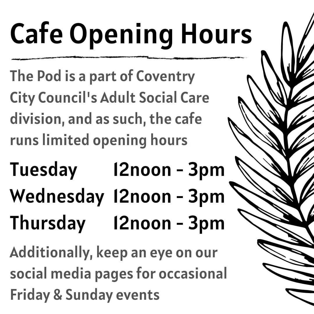 food_union's tweet photo. An update on the @the_pod_cafe opening hours. We will release dates and themes of our supper clubs very soon. We look forward to seeing you #soiltotable https://t.co/gUc3LLlhLb
