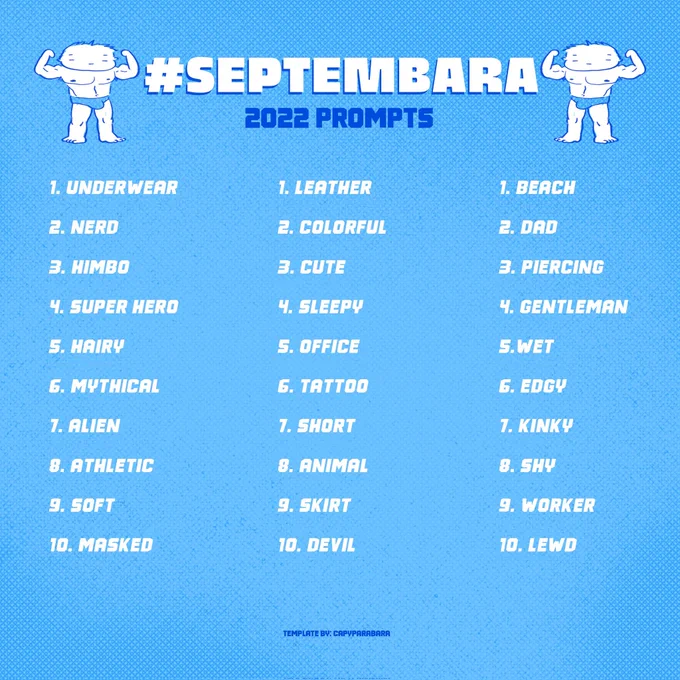 It's #septembara days 1 &amp; 2 in one Also introducing one of my main OCs, Riptyde!Kudos to  for the template and concept  