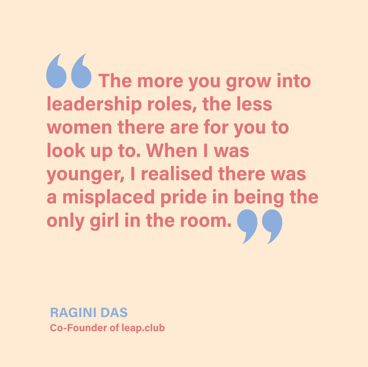 One of the most powerful things we can do as women is to lift each other up. Who can you lift up this week? <a href="/ragingdas/">Ragini Das</a> <a href="/leapdotclub/">leap.club</a> @awryaditi #womeninlabour