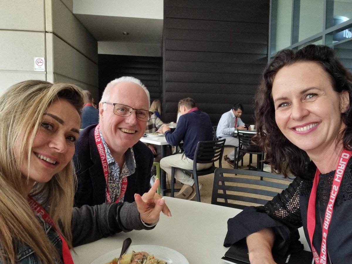 An amazing day at @john_persico #sportstech conf in Brisbane. A great opportunity chat tech innovations with industry and meet up with @Griffith_Uni colleagues @popi_sotiriadou, @CarolineRiot and David Lloyd.