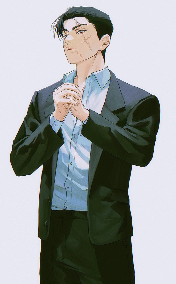 Doubtful young man, making decision between angel and demon. Portrait.  Latin American businessman character, disheveled, in shirt and tie,  confused, choosing. Stylish anime cartoon illustration 19813328 Vector Art  at Vecteezy