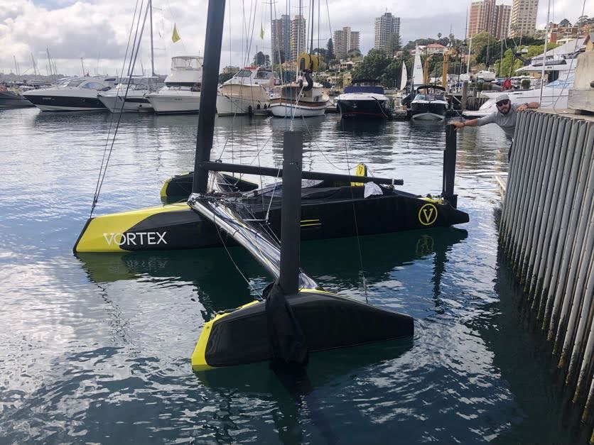 Vortex has launched in @CYCAustralia with @VicsailYachting. Stay tuned. 

For more information: vortexpodracer.com

#sailingdinghy #foilingdinghy #foiling #sailing #sailinglife