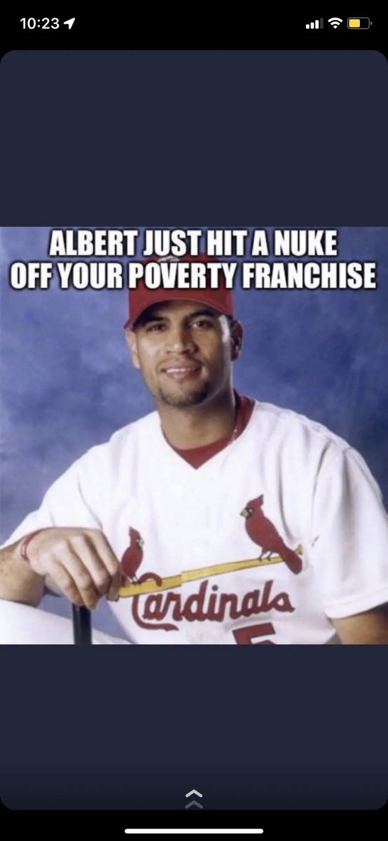 burn_mcgee2's tweet photo. @Cardinals #TheMachine https://t.co/wK0eGmGaqI
