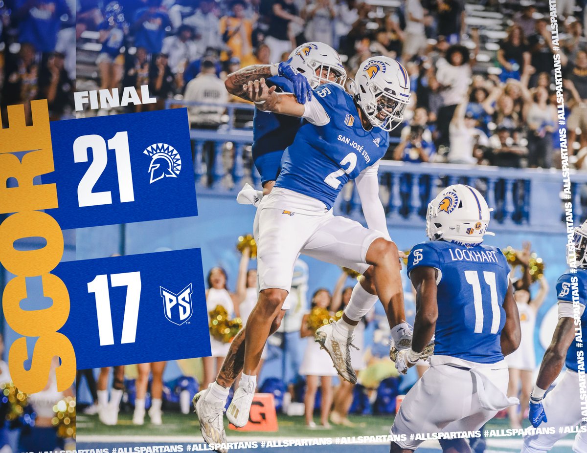 FINAL: 21-17

#AllSpartans | #ClimbTheMountain