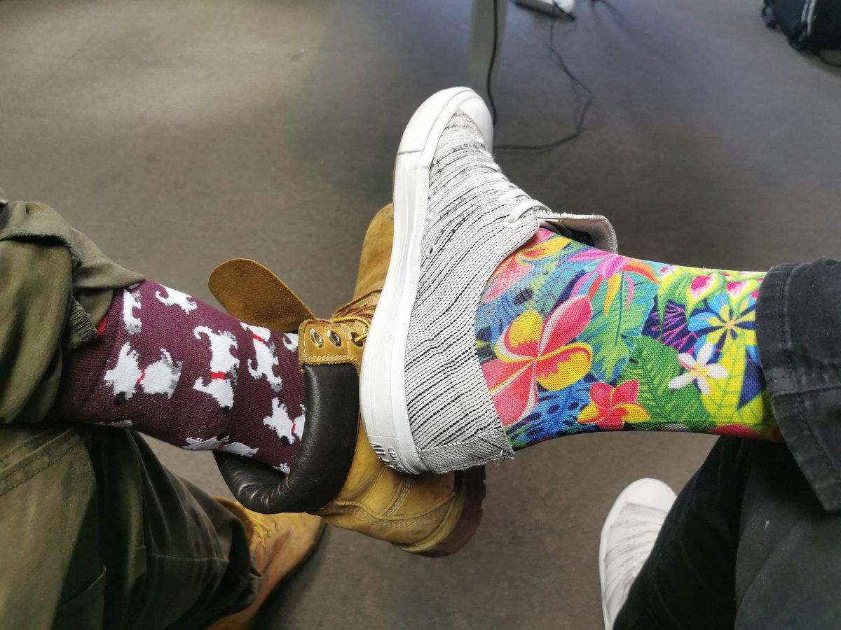 gregandlucky's tweet photo. Today is #FunkySocksDay 🧦
Your R10 goes towards Early Childhood Development initiatives.
Get your sticker at @PNASouthAfrica
#GregandLucky https://t.co/30x1dPPvq0