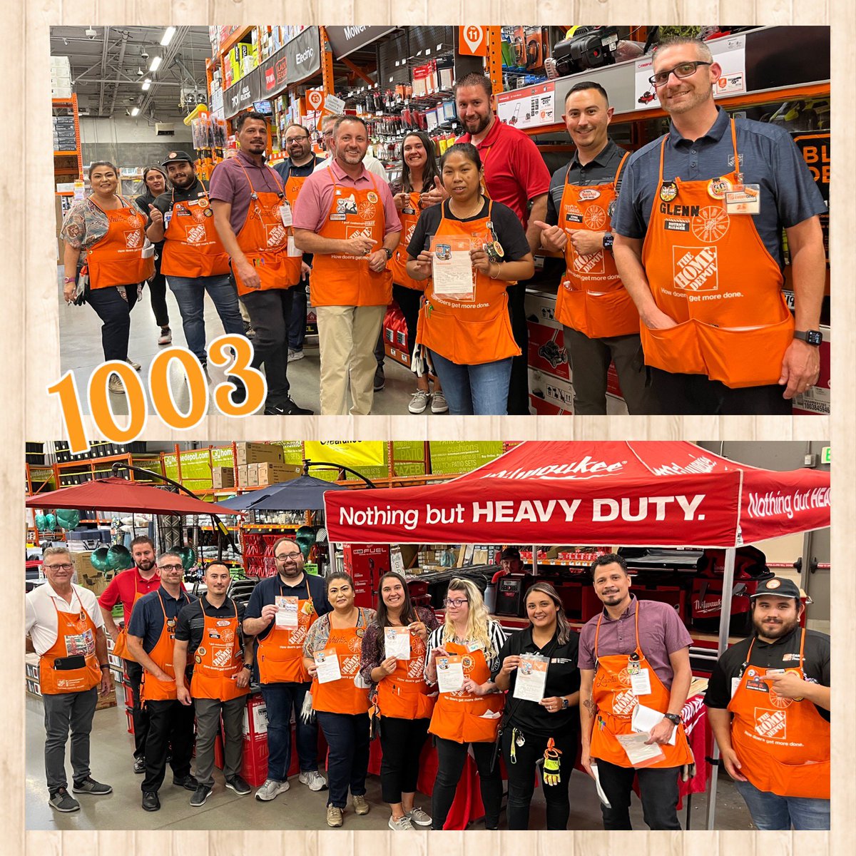 A little recognition goes a long way around here. Thanks <a href="/KimballMarc/">Marc Kimball</a> and FDMM Chris for visiting with us. #pacnorthproud #d20 #OneTeamOneFamily #thecrewattheview