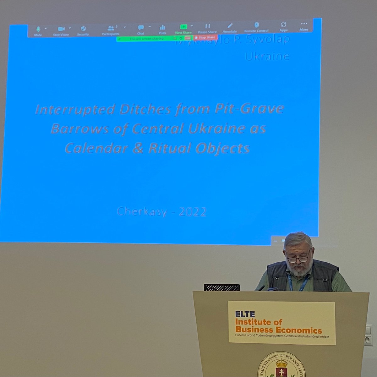 AmandaChadburn's tweet photo. Really enjoyed the SEAC/EAA skyscapes session #32 this year. Some excellent papers and great to hear from Ukrainian colleagues too. #EAA2020 #archaeoastronomy https://t.co/YZtLfgtkVK