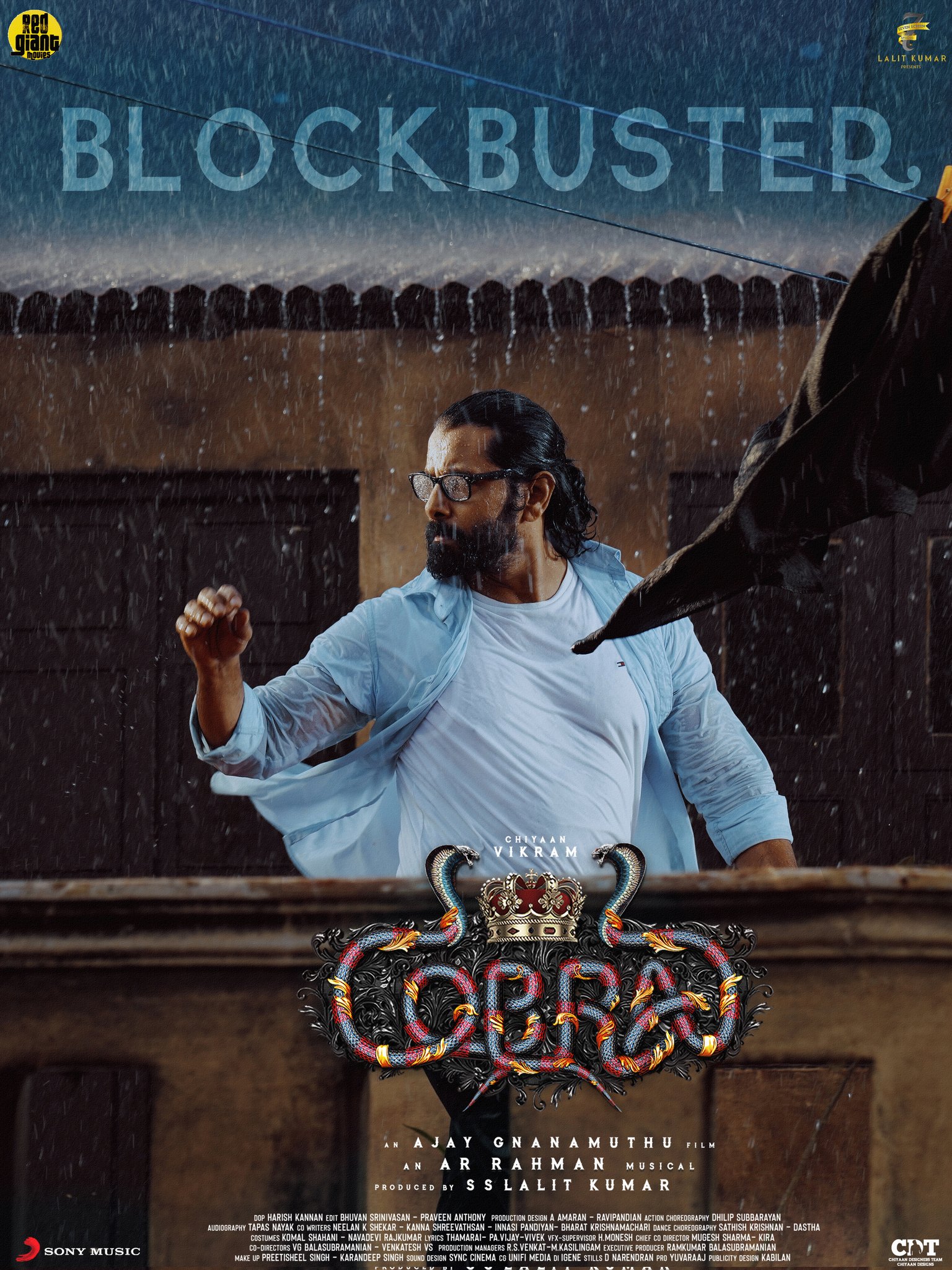 Cobra (2022) ORG Multi Audis [Tam + Tel + Mal + Kan] 480p SonyLiv HDRip ESubs 650MB Download