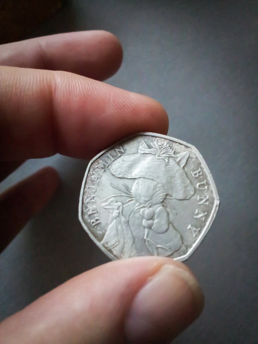 EarthScanners's tweet photo. We found a Beatrix Potter 50p coin. 
•
#metaldetecting #metaldetectinguk #metaldetectors #metaldetectorist #metaldetectorists #metaldetectingwales #detectorists #earthscanners #pembrokeshire #ukmetaldetecting #detectorist #beachmetaldetecting #beachdetecting #beatrixpotter https://t.co/plYOns5cxI