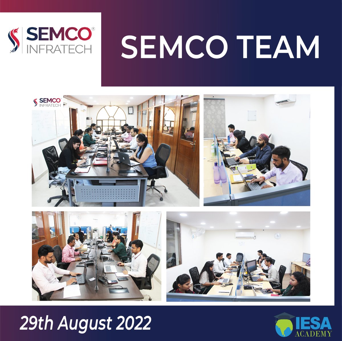 semcoinfratech's tweet photo. Corporate Training Program on Energy Storage Systems conducted by SEMCO INFRATECH
Attended By -IESA power grid India Ltd.
.
#semco #semcoinfratech #event #corporatetraining  #corportetrainingprogram #energystoragesystem #energystorage #storagesystem #IESA #IESApowergrid https://t.co/qyJq7bwNEB