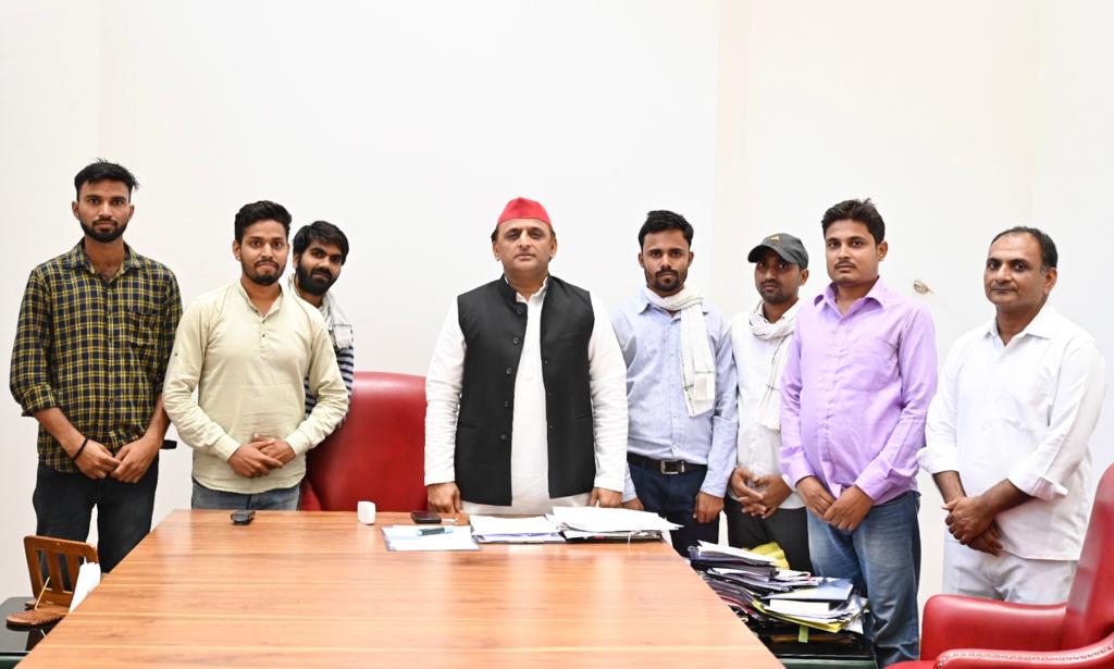 राष्ट्रीय अध्यक्ष  अखिलेश यादव  जी से हम लोग जून में ज्ञापन दिये थे। उसके  बाद कैलेंडर में यह भर्ती जारी हो गया था मगर अभी तक इसकी कोई वैकेंसी नहीं आई है कृपया संज्ञान में ले!! 
<a href="/poojashukla04/">Samajwadi Pooja shukla</a>
<a href="/yadavakhilesh/">Akhilesh Yadav</a>
<a href="/NehaYadavBHU/">Neha Yadav</a>
<a href="/RichaSingh_Alld/">Dr.Richa Singh (यतो धर्मस्ततो जयः)</a>
<a href="/juhiesingh/">Juhie Singh</a>
<a href="/samajwadiparty/">Samajwadi Party</a>