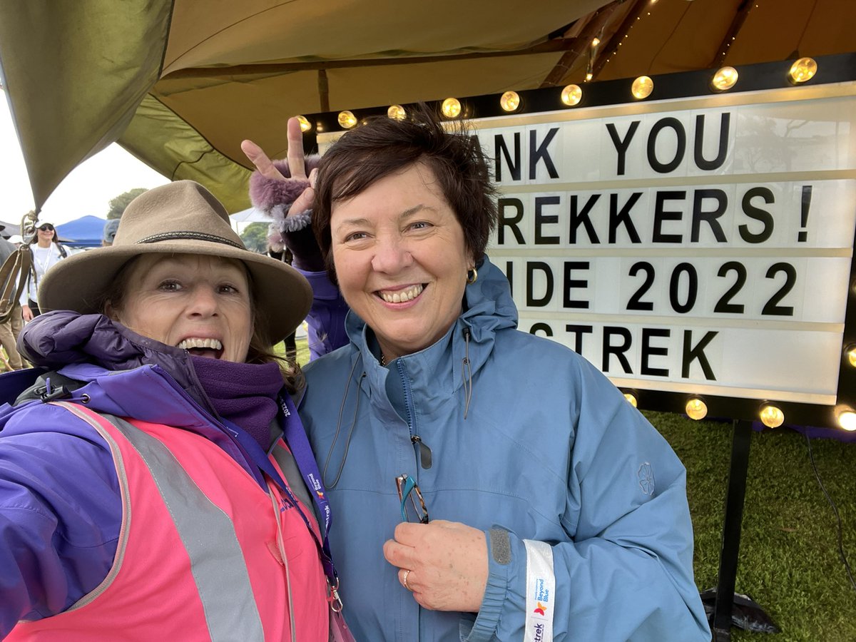 I’m always look happy with Di Westaway, Coastrek Founder! <a href="/Coastrek/">Coastrek</a> Beyond Blue Adelaide Coastrek 2022 <a href="/beyondblue/">Beyond Blue</a>