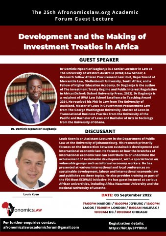 RickcardBett's tweet photo. So this week we're discussing Development and Investment Treaties. Interesting, thought provoking topics that are relevant to the African Continent. This Saturday join us @afronomicslaw as we continue to learn and grow. 
#twail #development
 https://t.co/S5d8ZJDEPp https://t.co/7uKe3rr1Z8