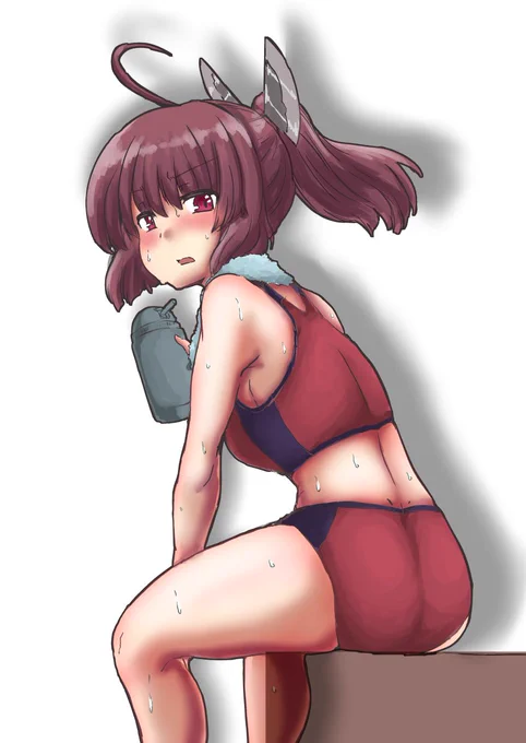 #きりたんキラキラ金曜日 
今日のレーシングブルマです 
