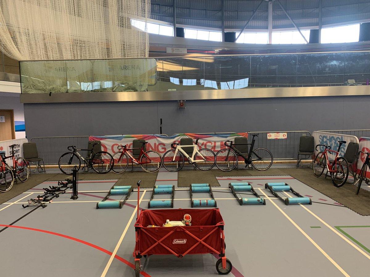 Locked and loaded and ready for the Eastern Team to smash <a href="/_SchoolGames/">School Games National Finals</a> <a href="/derbyvelodrome/">Derby Velodrome</a> <a href="/lvycc1/">Lee Valley Youth CC</a> <a href="/welwynwheelers/">Welwyn Wheelers</a> <a href="/PandMHire/">Palmer & Martin Hire</a>