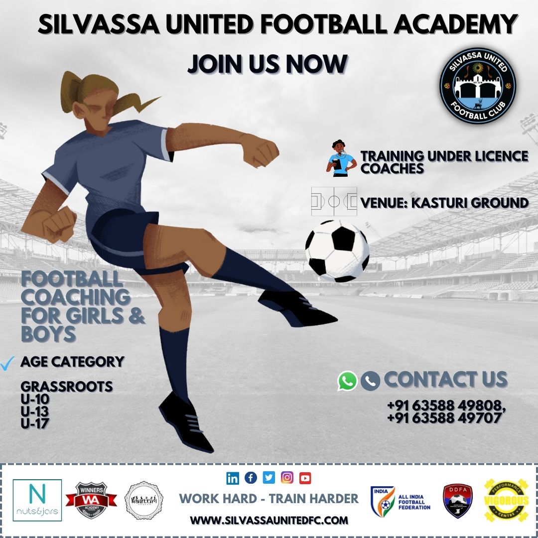 Silvassa United Football Academy is back in flow with more enhancements this season. #enrollnow 📄

#silvassaunitedfootballacademy #smalltownbigdreams #fromthewoods #footballacademy #footballcoaching #grassrootfootball