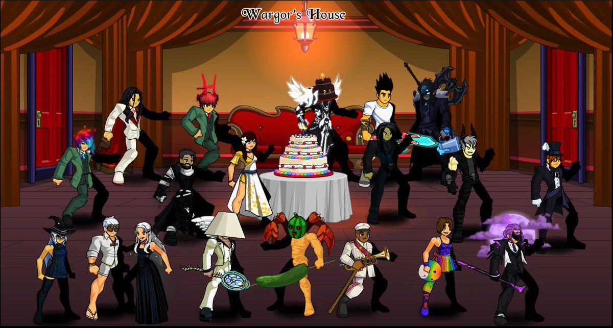 Sadamon34405486's tweet photo. Happy Birthday Our Guild Mama!! 🥳🥳
#aqw @Multus_AE https://t.co/2ZayAxi34q