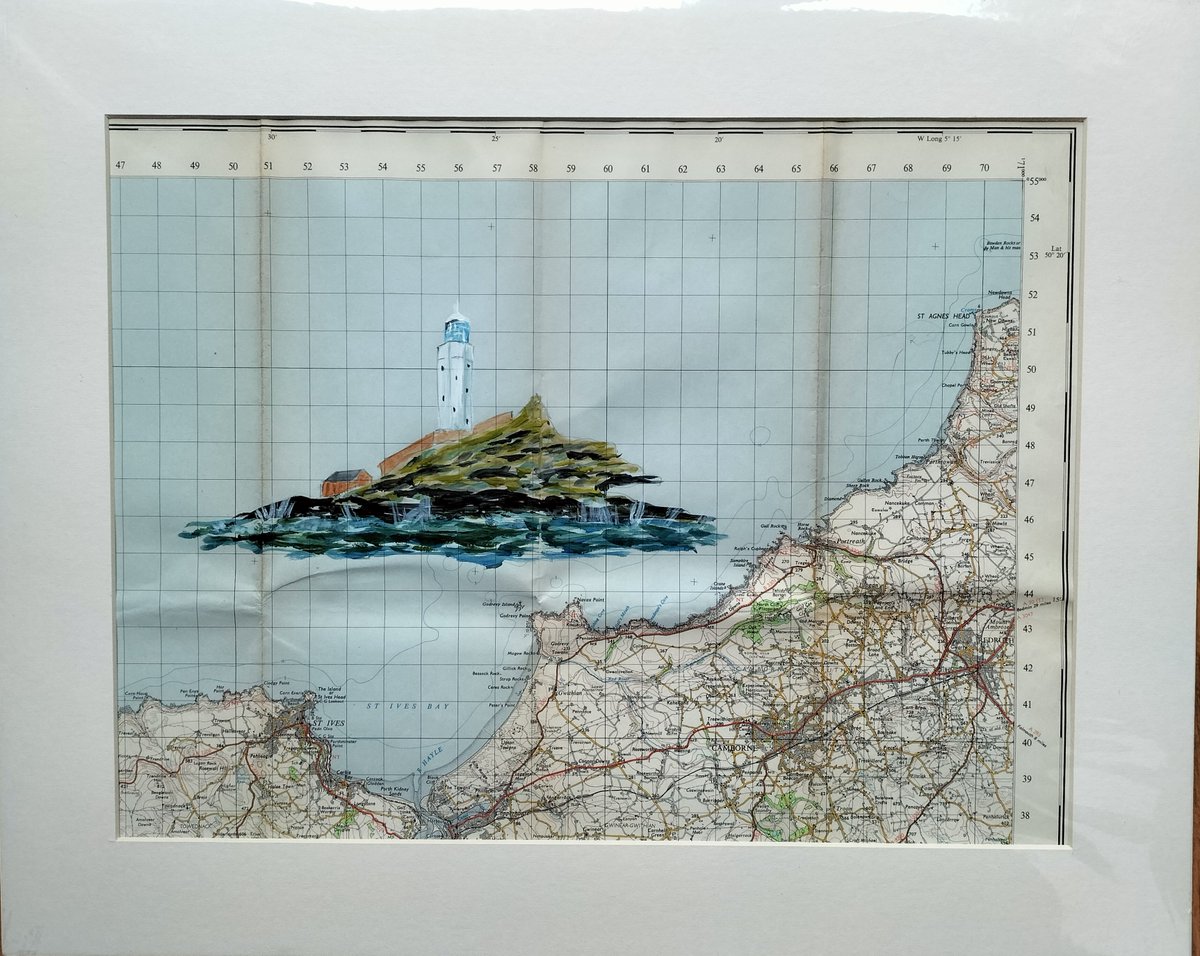 Four scenes with water, all painted on original maps which are over 50 years old.
#Prints and #OriginalArt for sale.
#VintageMaps #ArtForSale #MHHSBD #EarlyBiz #HomeDecor #SmartSocial #CraftBizParty #LincsConnect 
facebook.com/fiduncart