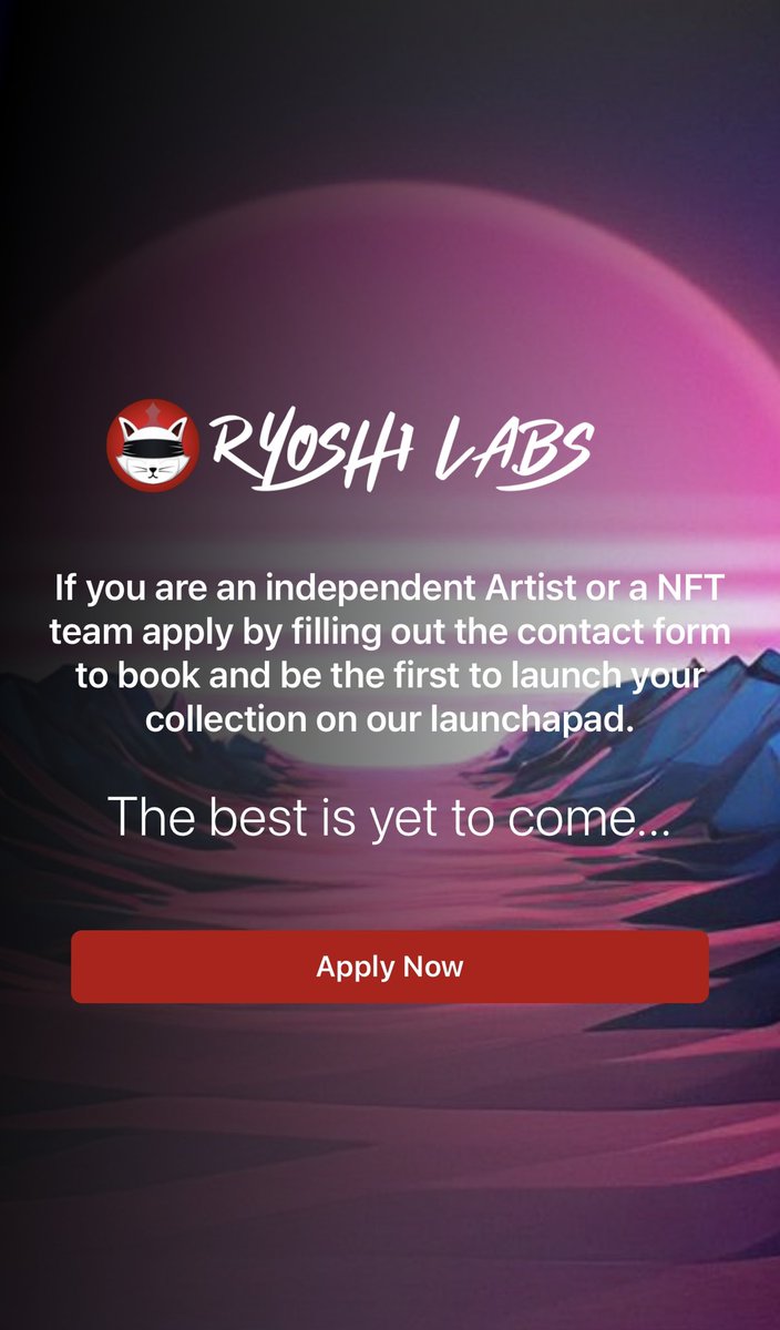 Crypto_Royalty_'s tweet image. Be a part of the world to come.
@Ryoshis_Vision @RyoshisGuard @Ryoshis_Music celebrate the birthday of Mintti, one half of the power couple behind the app development for Ryoshi+Music.

@RyoshiLabs raffle. AlleyDome Beta test.

labs.ryoshi.vision/sorteo/19

#RyoshiArmy #together❣️