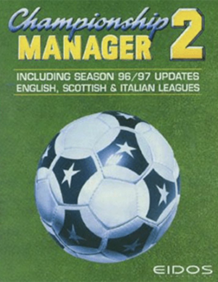 9Flashback's tweet photo. Happy Friday #90’s fans!
The rainy days are coming so how good would it be to go back and play one of these?! Championship Manager 96/97!!
Who would’ve thought that a load of text could get you so addicted to a #game
#champmanager #addiction #football https://t.co/PJjooDkk7k
