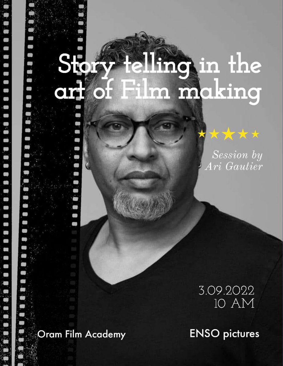 Glad to be part of this collaboration between India and Zambia to initiate young people in the art of film making. <a href="/EnsoPictures/">ENSO Pictures</a> <a href="/JSedhuraman/">Jaikumar Sedhuraman</a> thanks for the invitation.