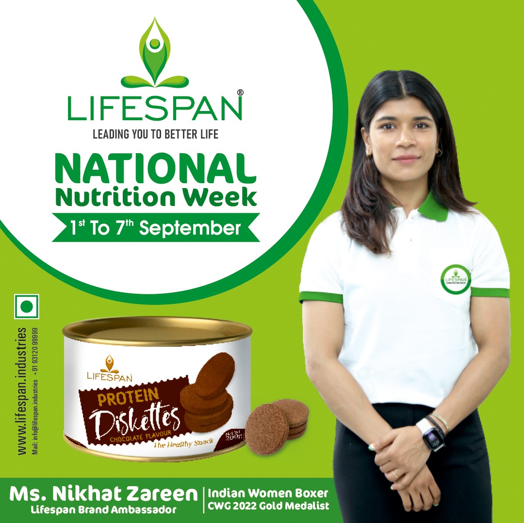 mylifespanlife's tweet photo. Lifespan and Ms. @nikhat_zareen wish all NUTRITIOUS FOOD LOVERS a happy national nutrition week. Check out Lifespan's best quality nutrition protein supplements available on Amazon, Flipkart, Healthkart, and Big basket.
#Lifespan #NLife #Nikhatzareen #nutritionweek https://t.co/3dtWT9ilS8
