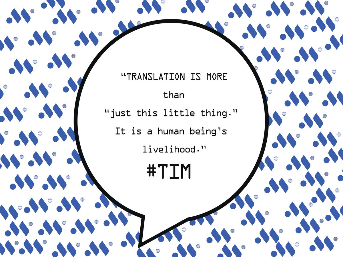 MaitrizLSP's tweet photo. Hello, 

Today, translation is still more.
It is the livelihood of translators! #TranslationIsMore #TIM #AWorldWithoutBarriers #ITD2022 https://t.co/g5RKTB7CyN