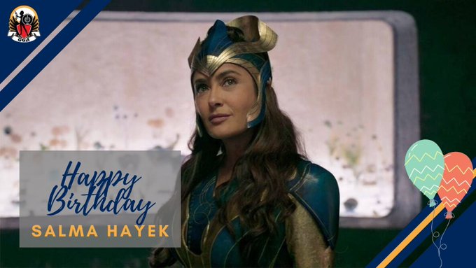 Happy Birthday, Salma Hayek, aka Ajak, aka Rita Escobar, aka Serendipity!   