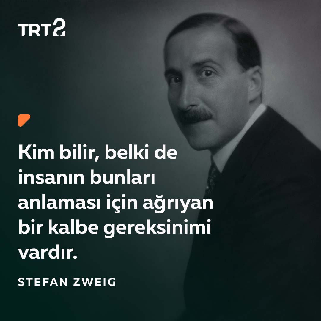 trt2tv's tweet photo. Psikolojik öyküleriyle karakterler ve okuyucu arasında farklı bir köprü kuran yazarın 1929 yılında basılan “Bir Kadının Yaşamından Yirmi Dört Saat” kitabından bir alıntı 📚 https://t.co/h6XAWaQdrt
