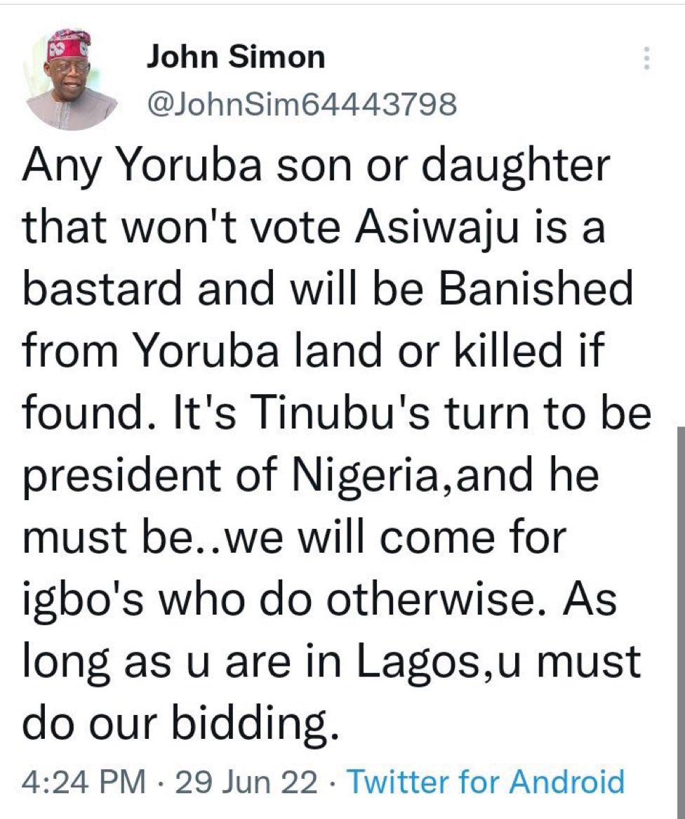 FrankEkubiat's tweet photo. Has @OgbeniDipo the #ScammerDipo
#Saga @renoomokri #Deji call out this guy?
They will keep a blind eye, Oh! they are #blindBat.
Obidients are toxic when it doesn't suit them.
Nonsense.
We are just starting!
@NIGERIANPOLICE3 please do the needful.
our lives are in danger. https://t.co/y5mthFF99c