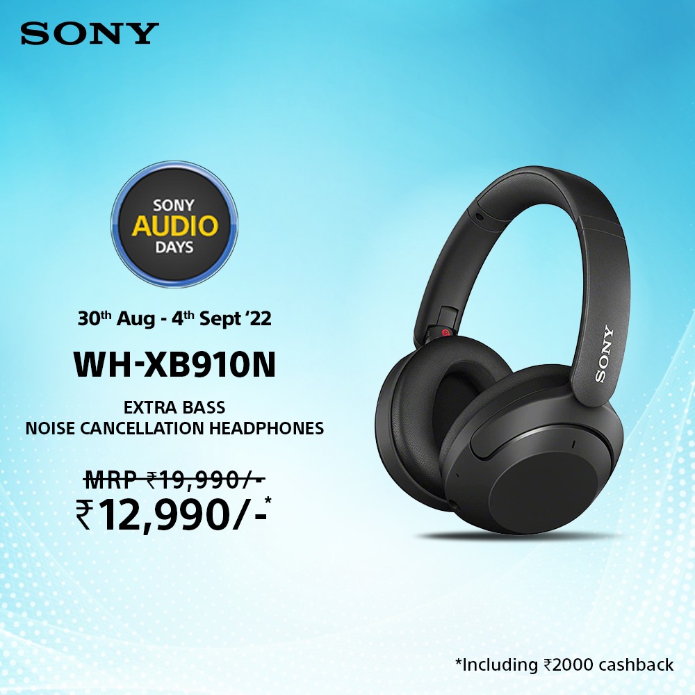 sony_india's tweet photo. Celebrate these #SonyAudioDays by taking your listening experience to the next level. Grab the amazing offers on Sony audio products &amp; bring home your favourite earbuds, headphones, &amp; speakers. Get ready!
Shop at SC: https://t.co/BprTrQ9WV1
Shop On Amazon: https://t.co/aJeBsmSYKt https://t.co/caCYChGii7