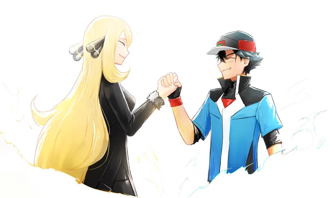 A rkgk for the #1 most important upcoming battle of #anipoke. A prayer for Ash vs Cynthia to be amazing #アニポケ #ポケモン 