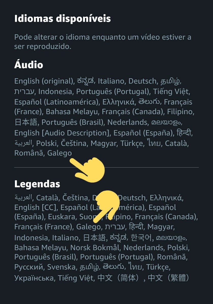 emgalego's tweet image. Queixar-se e reclamar que as cousas estejam em galego é necessário. Mas ainda mais necessário é que, quando as conseguimos, fagamos uso delas. @PrimeVideoES nom se importa com o que falemos no Twitter, importa-se com os números na sua plataforma.

Vede #OsAneisDePoder em galego!