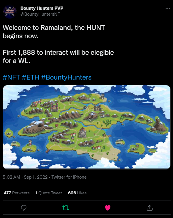BeMe_w3b's tweet photo. @BountyHuntersNF Exciting stuff https://t.co/dOECGliUoS