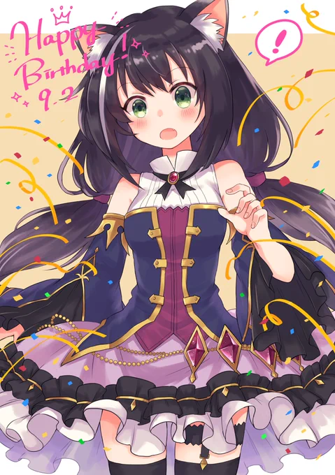 キャルちゃんお誕生日おめでとうございます詰め#プリコネR #キャル誕生日 
