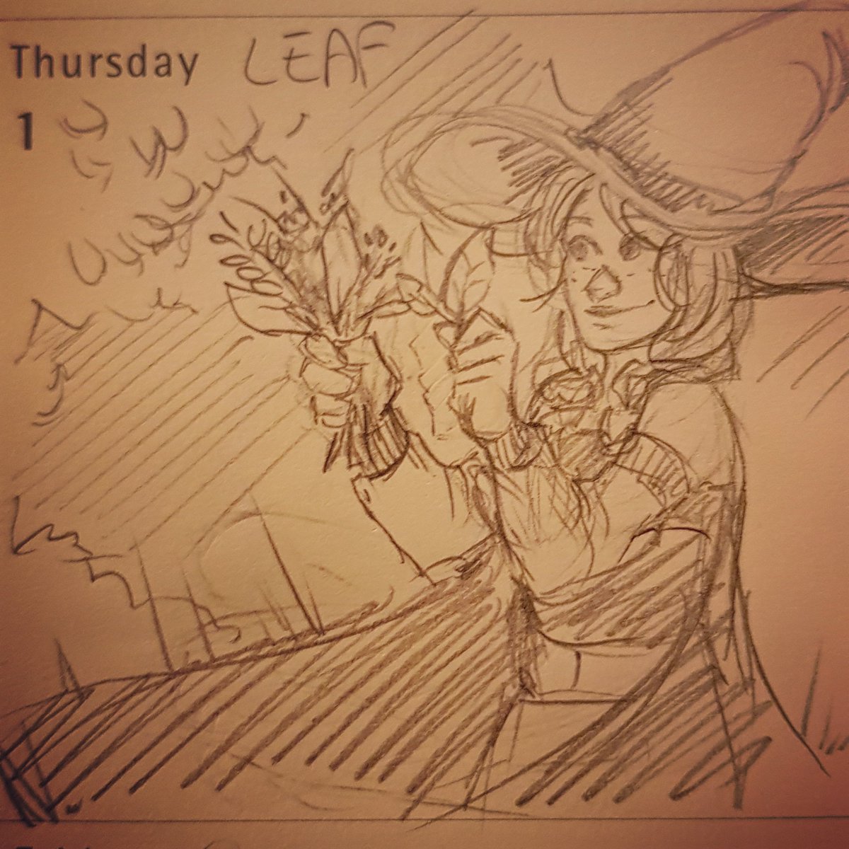 AceMiddlee's tweet photo. - LEAF - 

#Witchtember #simzart https://t.co/3zgVwk3NcW