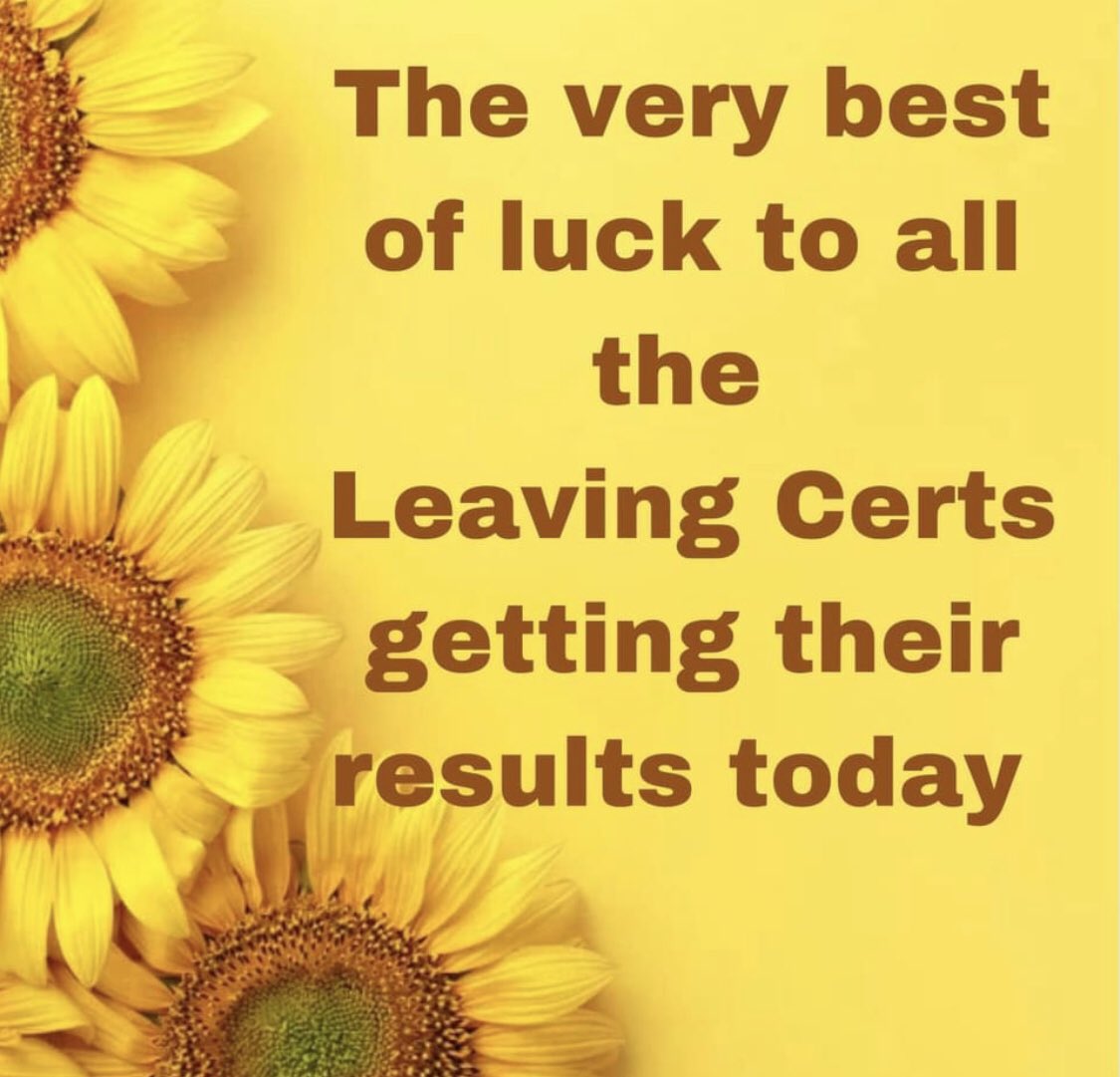 cornerhousecfe's tweet photo. All the very best to all the Leaving Certs getting their results today. You’ve all had a tough few years so be proud whatever you achieve. #leavingcert2022 #LeavingCert #beproud https://t.co/EbGp8Sk9P5