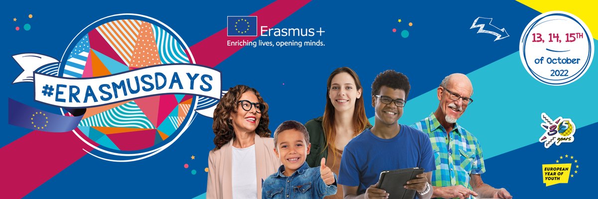 📅#ErasmusDays are coming and we have many surprises for you! The 14th of October at 10h CET the project @EUErasmusPlus #STARTUP will be presenting its work on urban sustainability and smart mobility on the '#Webinar 👩‍💻on smart transport on smart cities' erasmusdays.eu/event/webinar-…