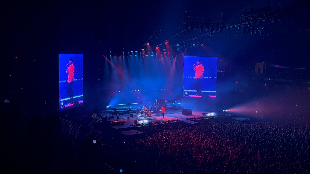 polarizingdoubt's tweet photo. first time in seats in over 3 years, fun perspective to the show! here’s to show 12! #IcyCleveland https://t.co/4xCRpw0Q7p