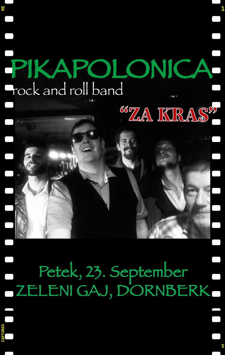 sebastjan_rock's tweet photo. Dobrodelni koncert ZA #KRAS petek, 23. Septembra #zelenigaj #dornberk #novagorica polek @B_PIKAPOLONICA še 17 bendou/glasbenikov … Tinkara Kovač, Prizma, Slavko Ivančič, Bakan Rock Gang, …. https://t.co/hFFf4e9lfl