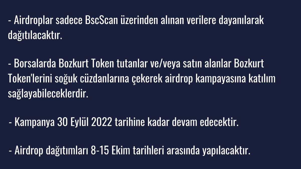 Bozkurt Token tweet media