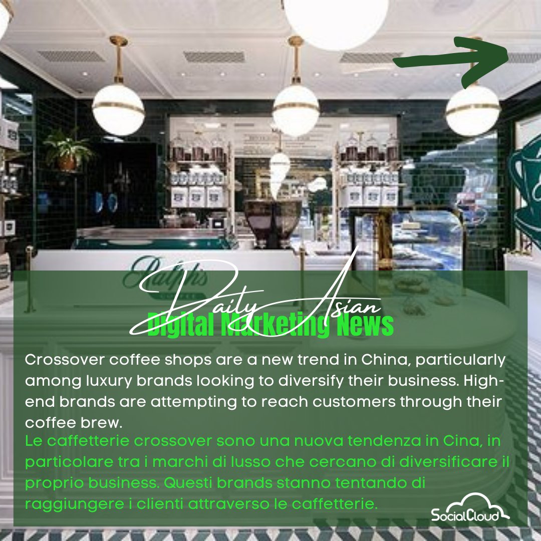 SocialcloudCh's tweet photo. September 2nd #Asian #Marketing #News Of The Day:
2 Settembre #Notizie di marketing #asiatico del giorno:

ENG: https://t.co/CAwhpFrFXk
ITA:  https://t.co/GmmrgjgSzJ

#marketingtips #socialmedia #japan #coffee #luxury #genz #brands #insights #cina #southkorea https://t.co/5p6bfy8YuI