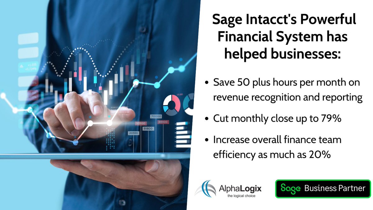 alphalogix_uk's tweet photo. Sage Intacct is the market leading Cloud accounting software for small and medium sized businesses in the UK.

Intacct is used to manage all aspects of your accounts and finances, whilst automating both complex and basic accounting processes. Read more:

https://t.co/hOf7IdKwwO https://t.co/HIjDDhGGes