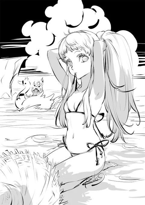 【氷川邸近況】
海水浴は毎年恒例です🏝

#タブロウ・ゲート 